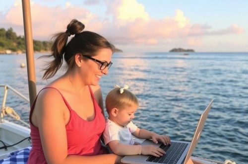 How to Balance Remote Work and Parenting on the Island