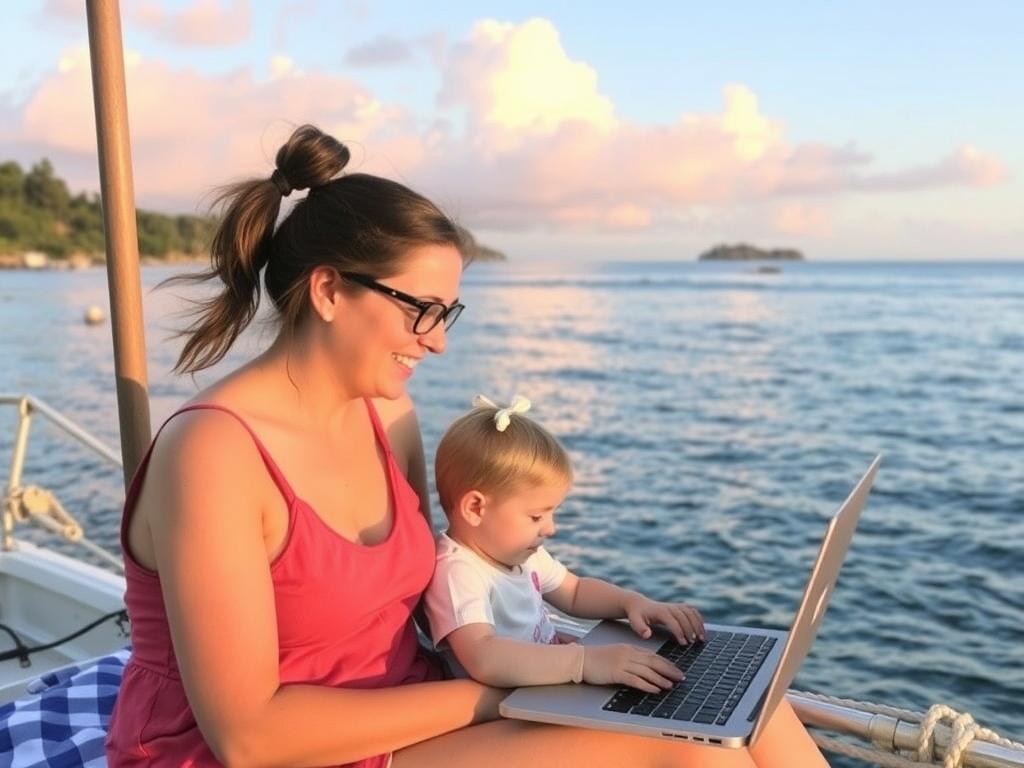 How to Balance Remote Work and Parenting on the Island