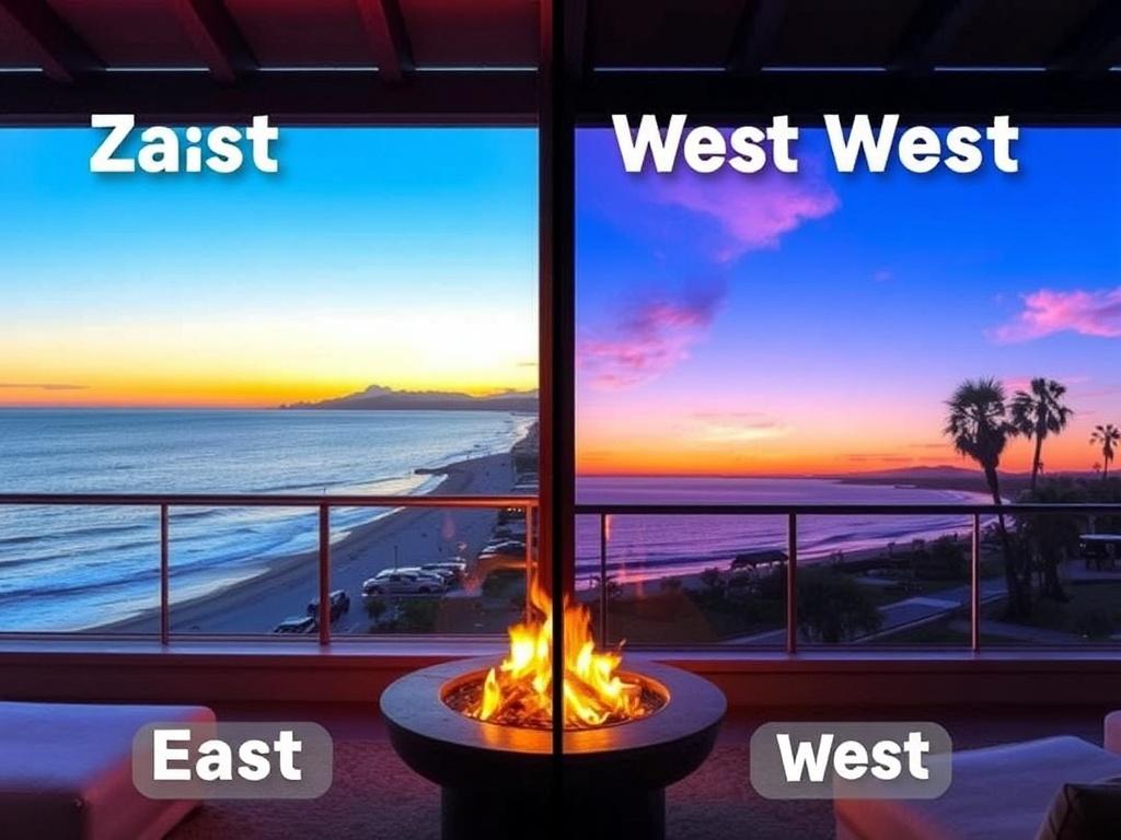 Comparing East vs West Coast Sunsets: Where to Own a Holiday Apartment